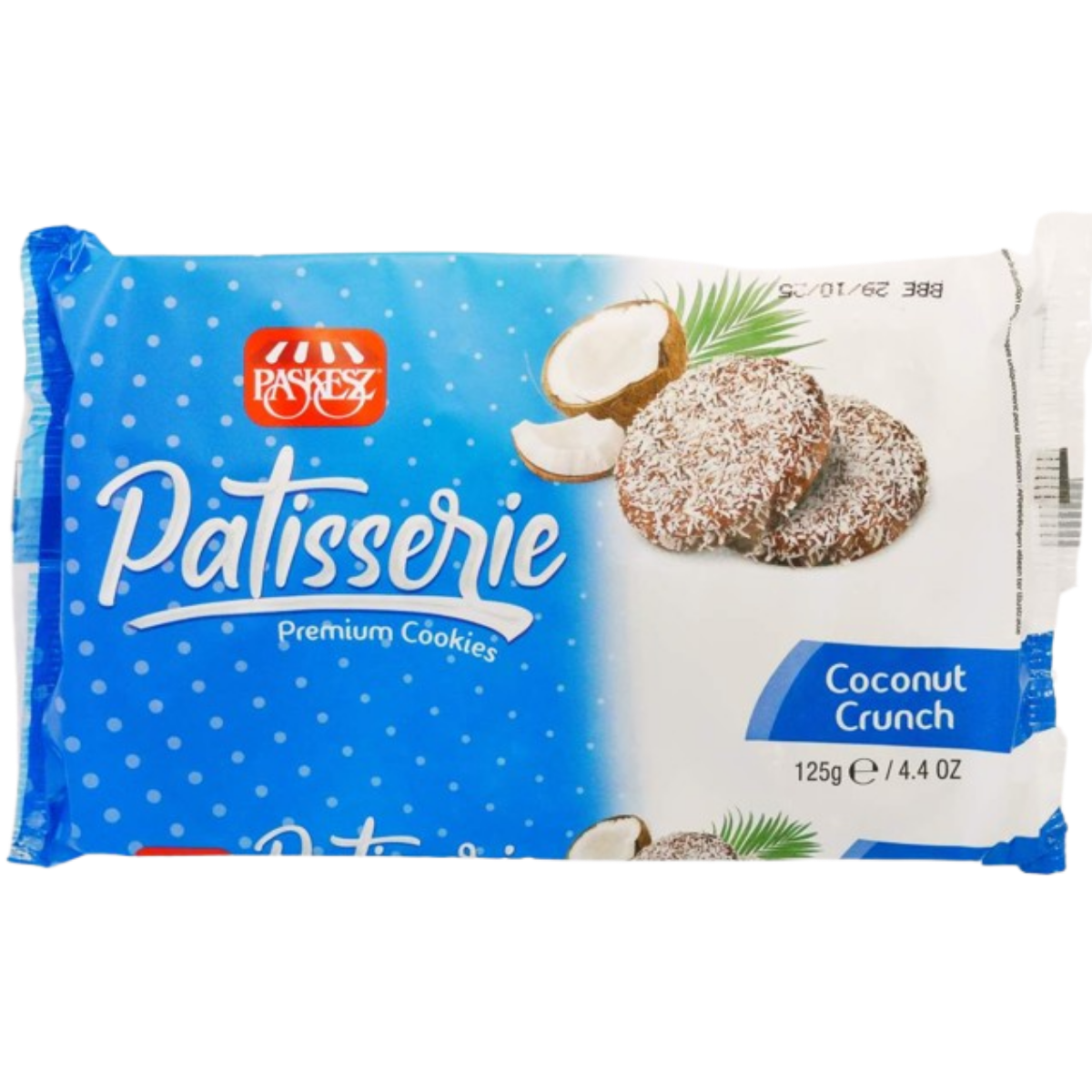 PASTICCERIA KOSHER PATISSERIE CRUNCH AL COCCO 125 GR.