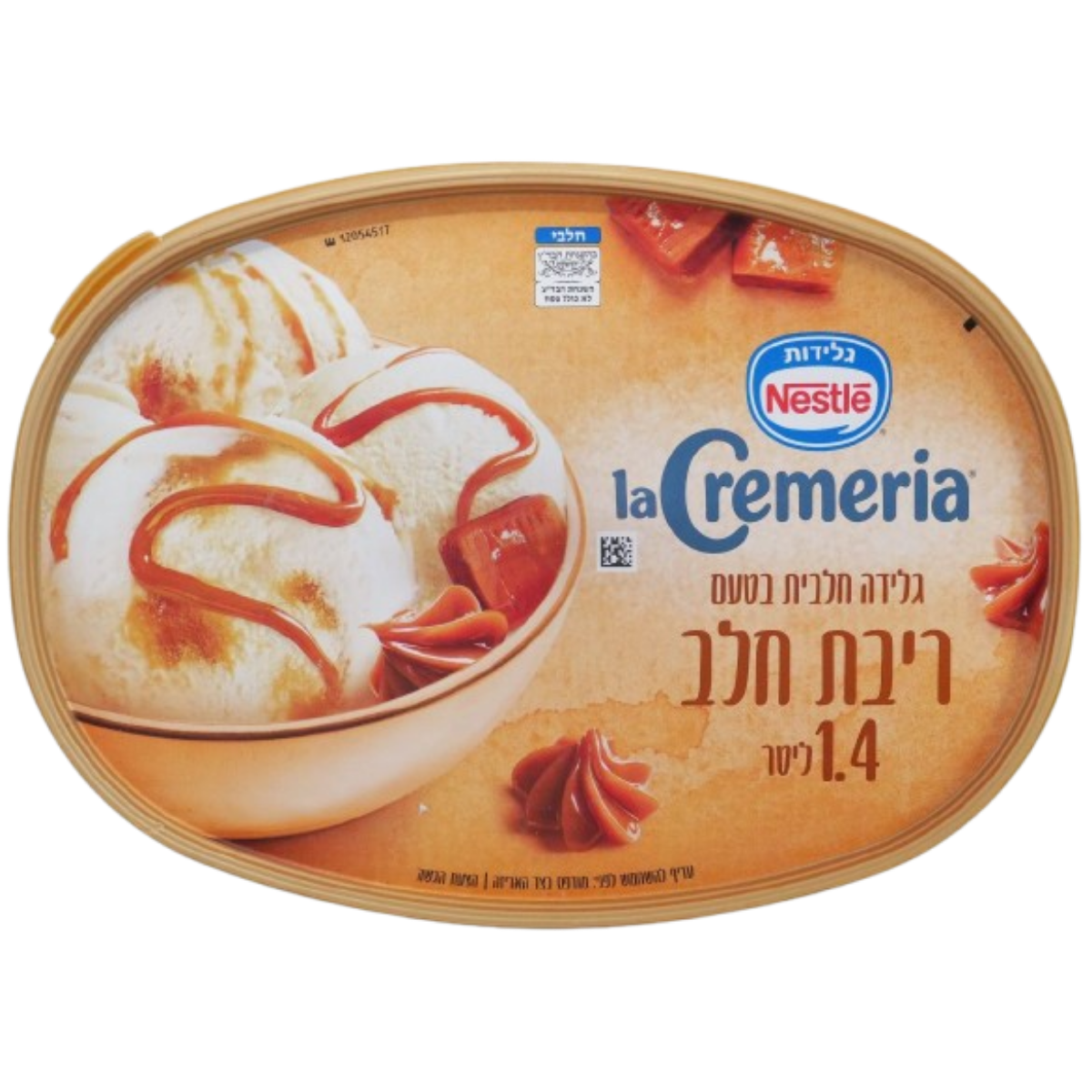 GELATO KOSHER NESTLE LA CREMERIA DULCHE DE LECHE 1,4 LT