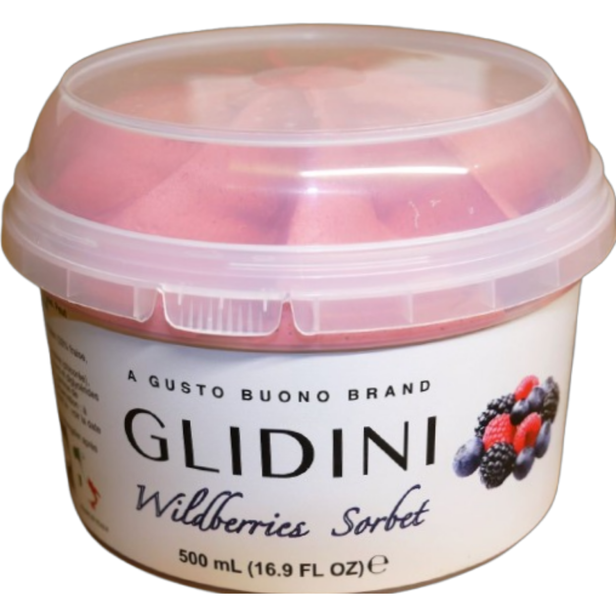 PARVE DI SORBETTO AI FRUTTI DI BOSCO KOSHER GB 500 ML.
