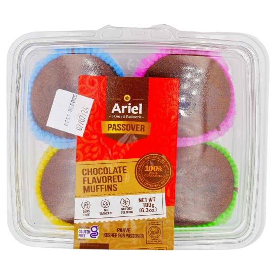4 CHOCOLATE MUFFINS KLP GLUTEN FREE AB 180 GR.