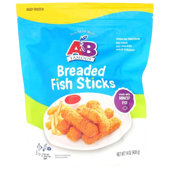 A&B BASTONCINI DI TILAPIA PANATI 400 GR.