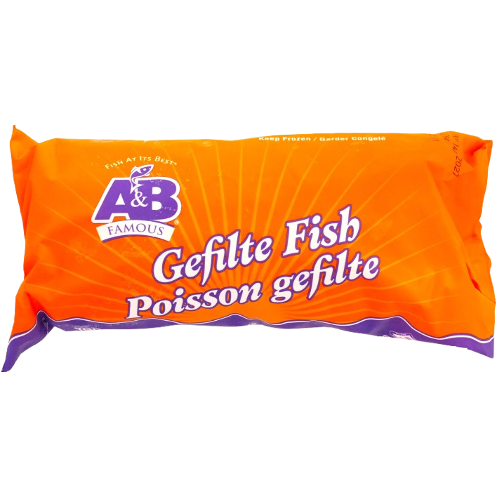 A&B FAMOUS KOSHER GEFILTE FISH 565 GR.