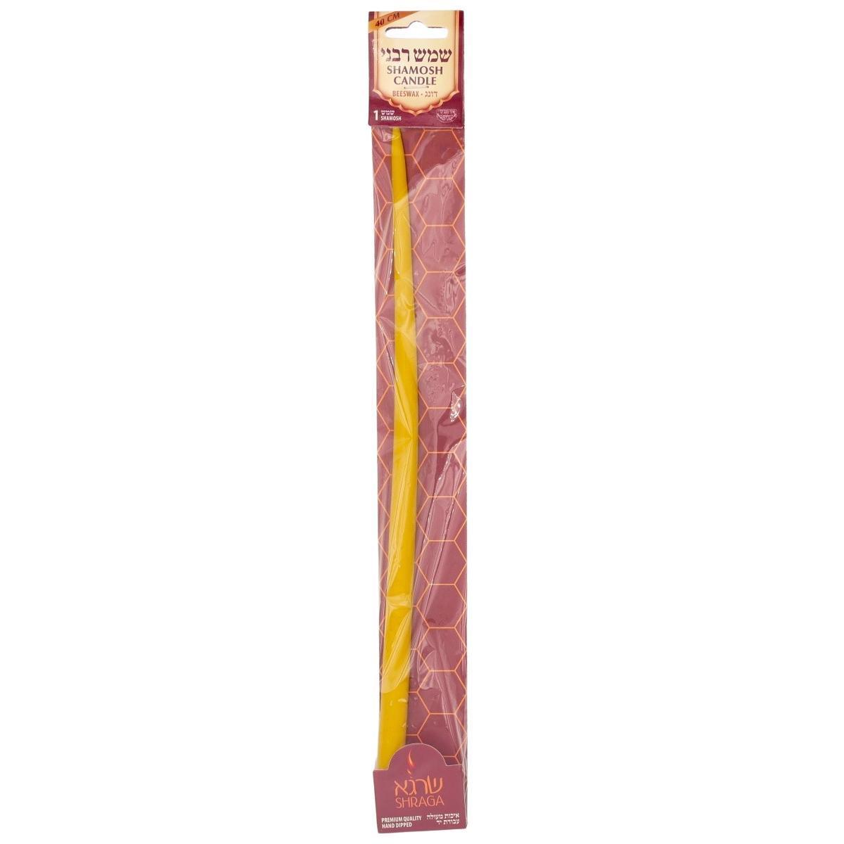 BEESWAX SHAMASH LARGE 40 CM – CHANUKKAH CANDLE LIGHTER