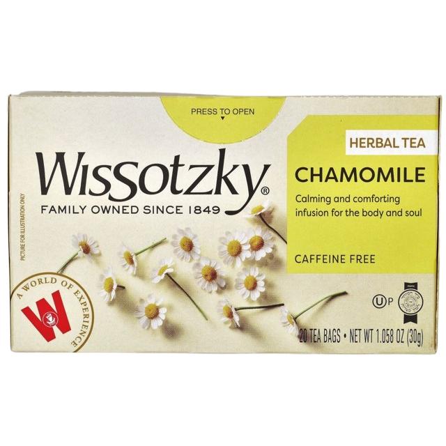 CHAMOMILE KOSHER TEA WISSOTZKY KLP 40 GR.