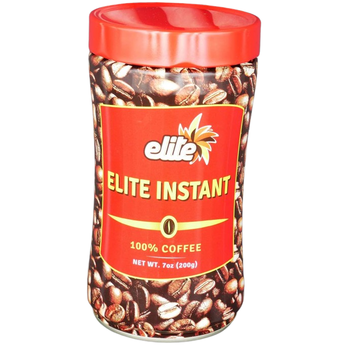 ELITE INSTANT COFFEE KOSHER KLP 200 GR.