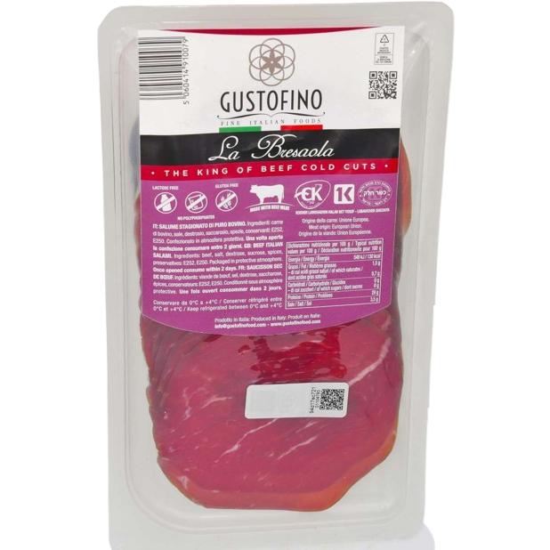 GLATT KOSHER BRESAOLA GF SL 80 GR.