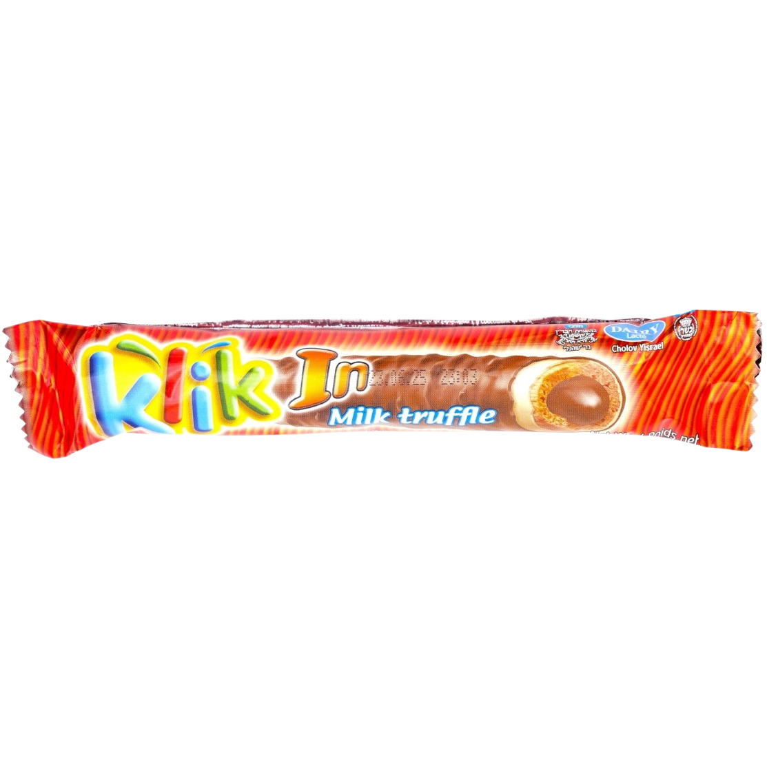 KLIK IN MILK TRUFFLE KOSHER CHOCOLATE 38 GR.