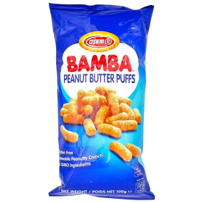 KOSHER BAMBA SNACK 100 GR.