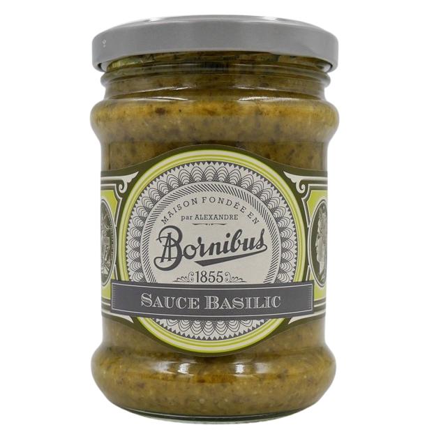 KOSHER BASILIC SAUCE BORNIBUS 240 GR.