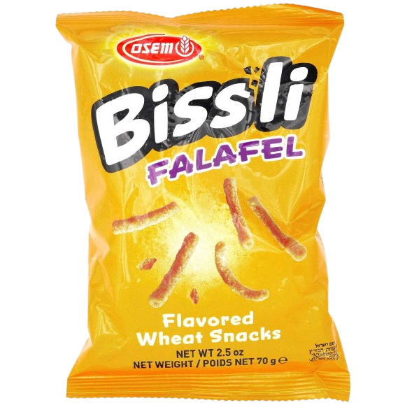 KOSHER BISSLI FALAFEL SNACK OSEM 70 GR.