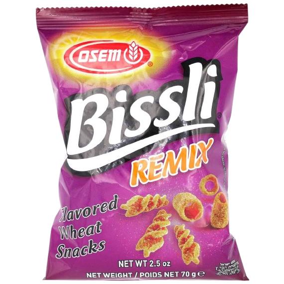 KOSHER BISSLI REMIX SNACK OSEM 70 GR.