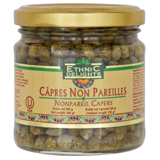 KOSHER CAPERS NON PAREILLES ED 200 GR.