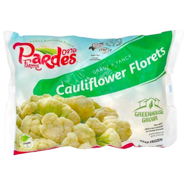 KOSHER CAULIFLOWER FLORET PARDES FARM KLP 680 GR.