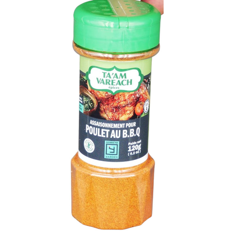 KOSHER CHICKEN BARBECUE SEASONING KLP 120 GR