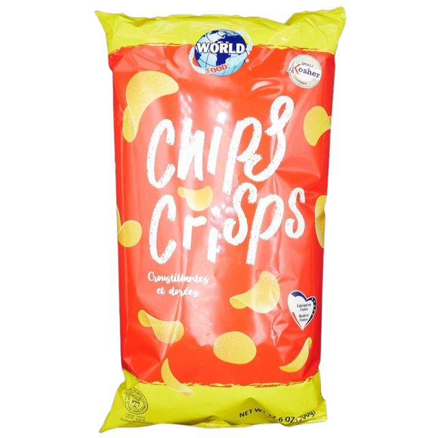 KOSHER CHIPS WF KLP 500 GR.