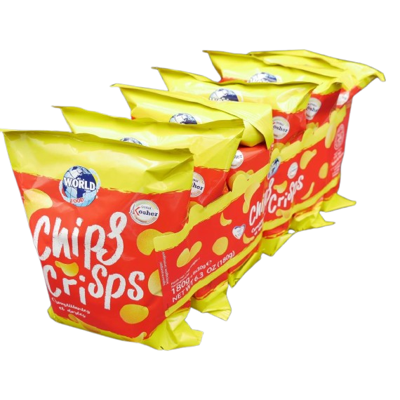 KOSHER CHIPS WF KLP 6 X 30 GR.