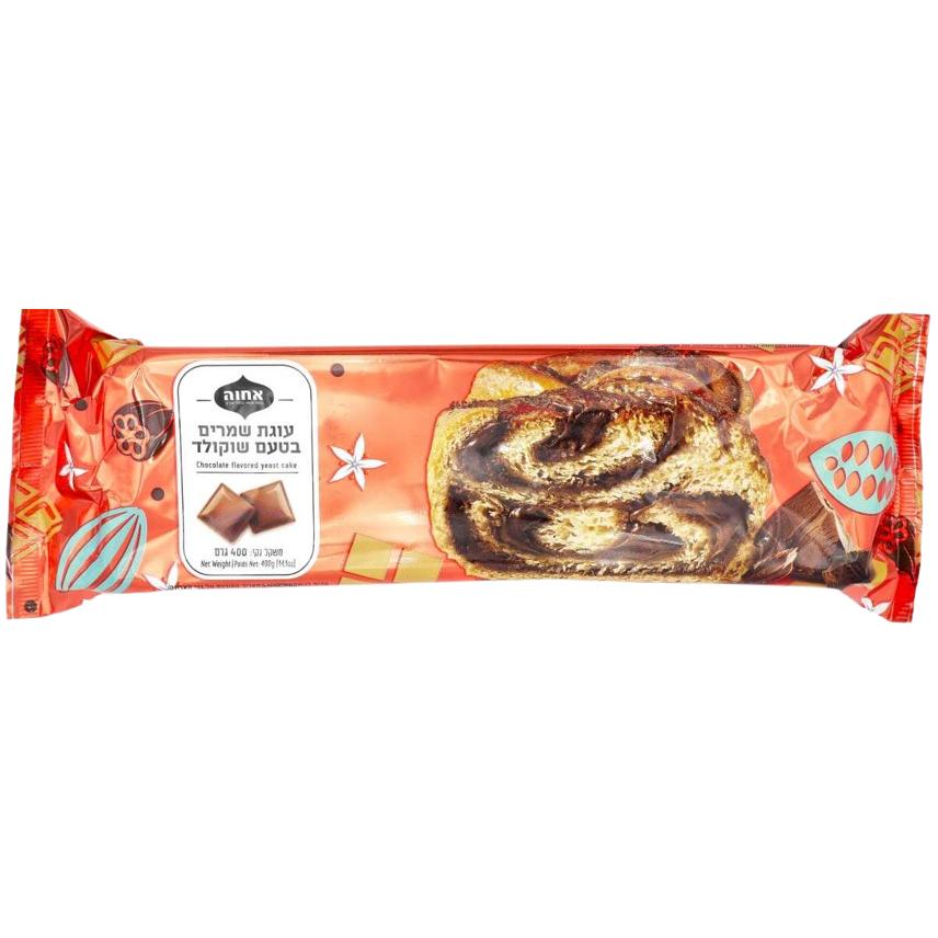 KOSHER CHOCOLATE YEAST CAKE ACHVA 400 GR.