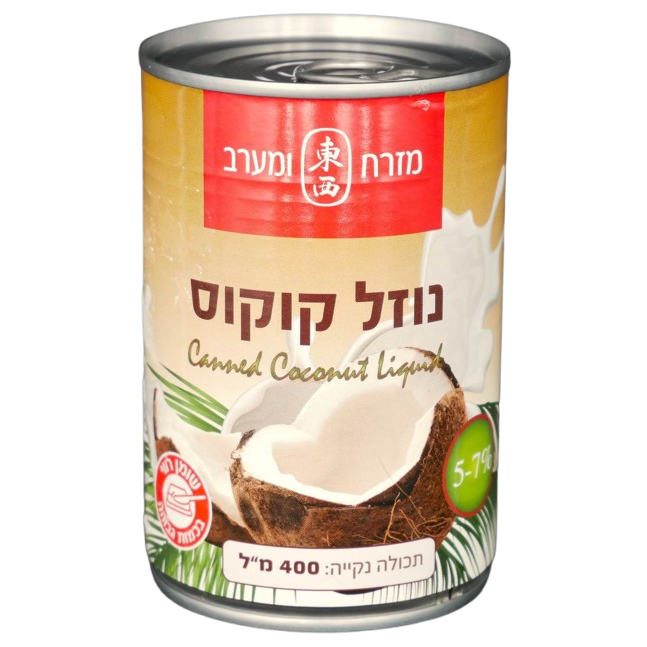 KOSHER COCONUT MILK 5-7% 400 ML.