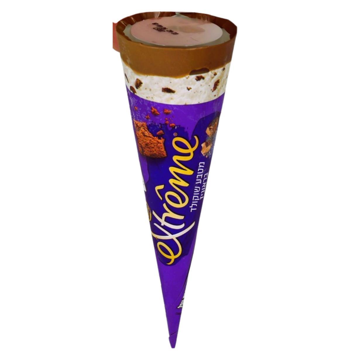 KOSHER CONE NESTLE EXTREME CHOCOLATE & BROWNIES 115 GR.