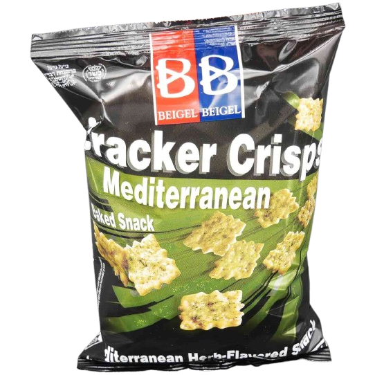 KOSHER CRACKERS CRISPS MEDITERRANEAN HERBS 260 GR.