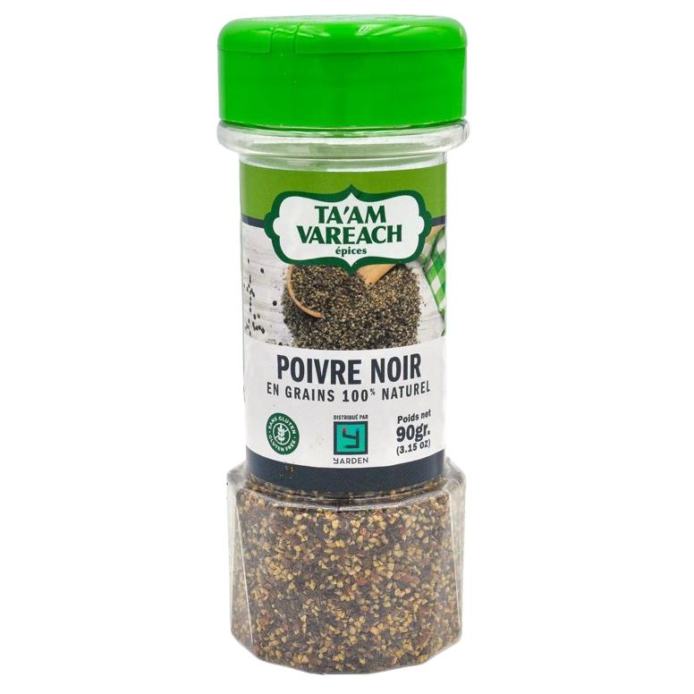 KOSHER CRUSHED BLACK PEPPER TV KLP 90 GR.