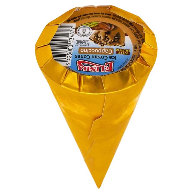 KOSHER DAIRY VANILLA CONE ICE CREAM ELISHA 72 GR.
