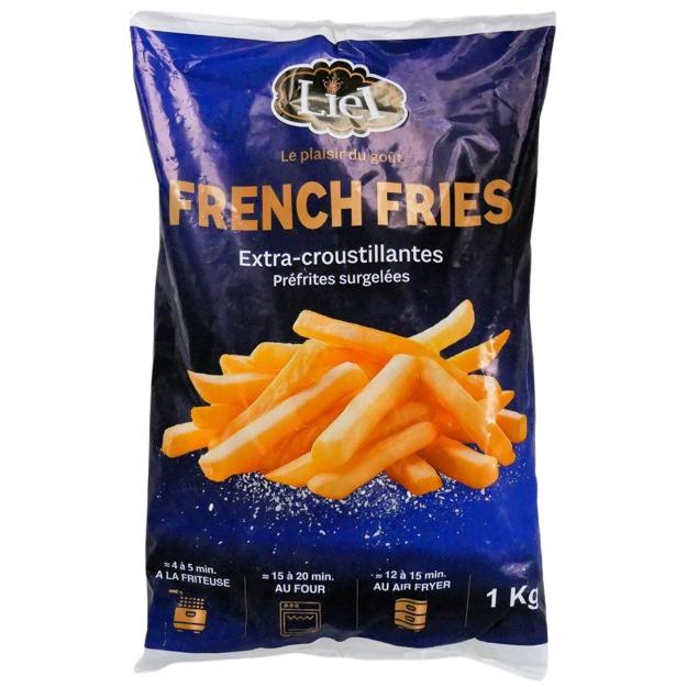 KOSHER FRENCH FRIES CHIPS LIEL KLP 1 KG.
