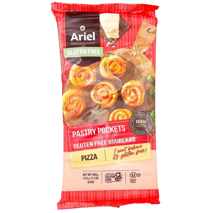 KOSHER GLUTEN FREE PASTRY POCKETS PIZZA