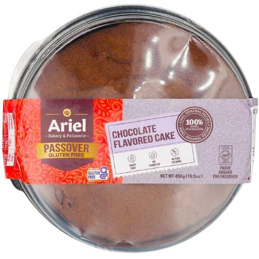 KOSHER GLUTEN FREE ROUND CHOCOLATE CAKE AB. KLP 450 GR.