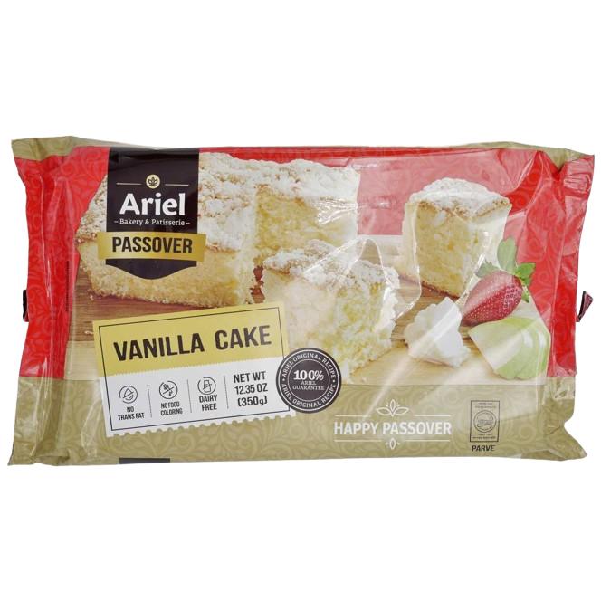 KOSHER GLUTEN FREE VANILLA CAKE AB. KLP 350 GR.