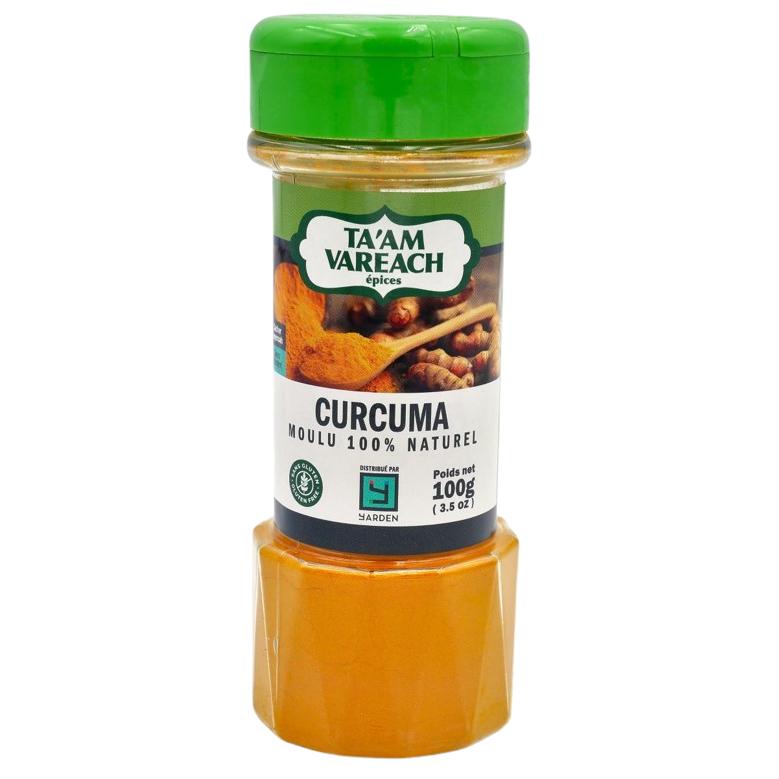 KOSHER GROUND TURMERIC (CURCUMA) SEASONING 00 GR.