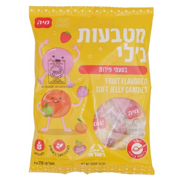 KOSHER JELLY FRUIT CANDIES  250 GR.