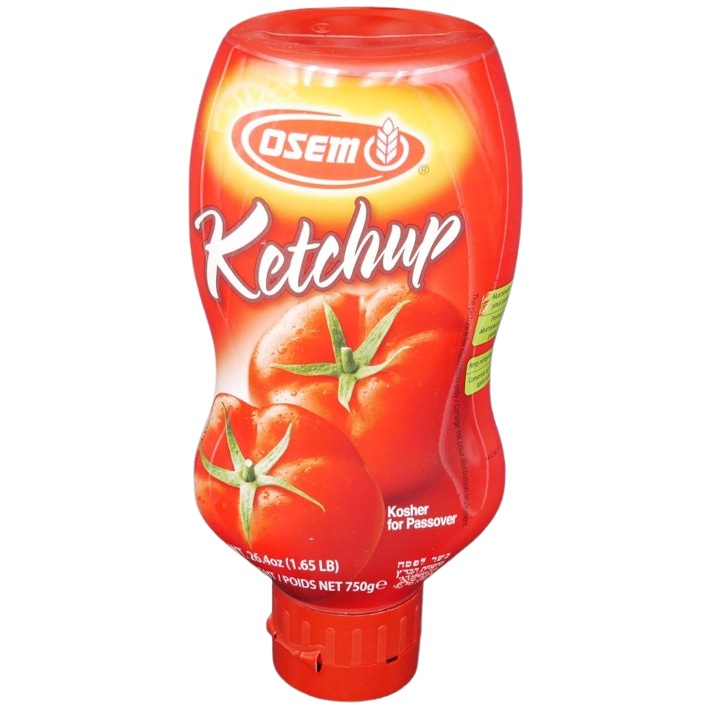 KOSHER KETCHUP OSEM BADATZ KLP 750 GR.
