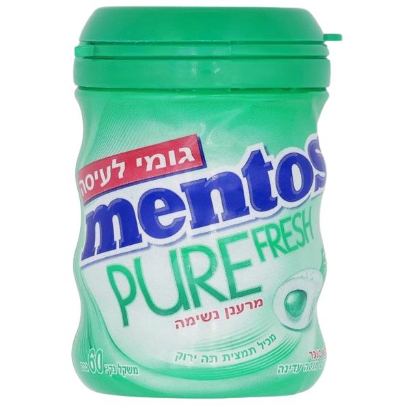 KOSHER MENTOS PURE FRESH DELICATE MINT 60 GR.
