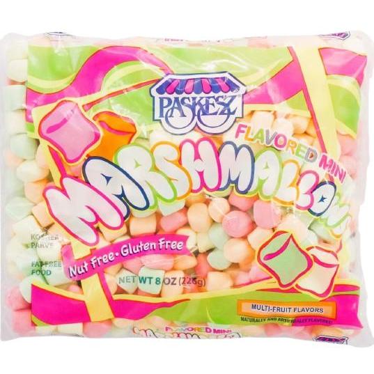 KOSHER MINI COLORED MARSHMALLOW PASKESZ 227 GR.