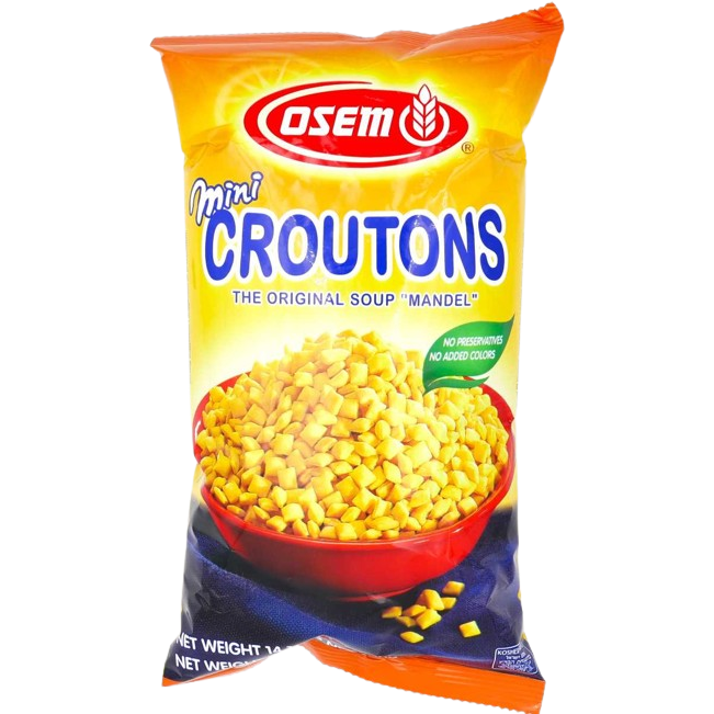 KOSHER MINI CROUTONS BAG OSEM 400 GR.