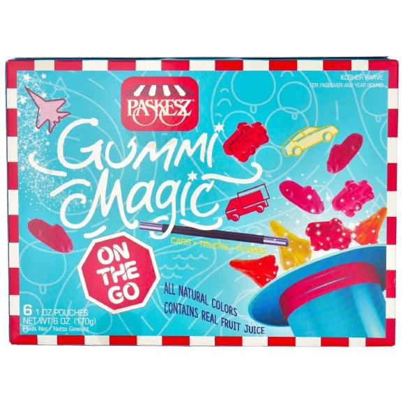 KOSHER MINI JELLY CARS TRUCKS & PLANES CANDIES GUMMI MAGIC KLP 170 GR.