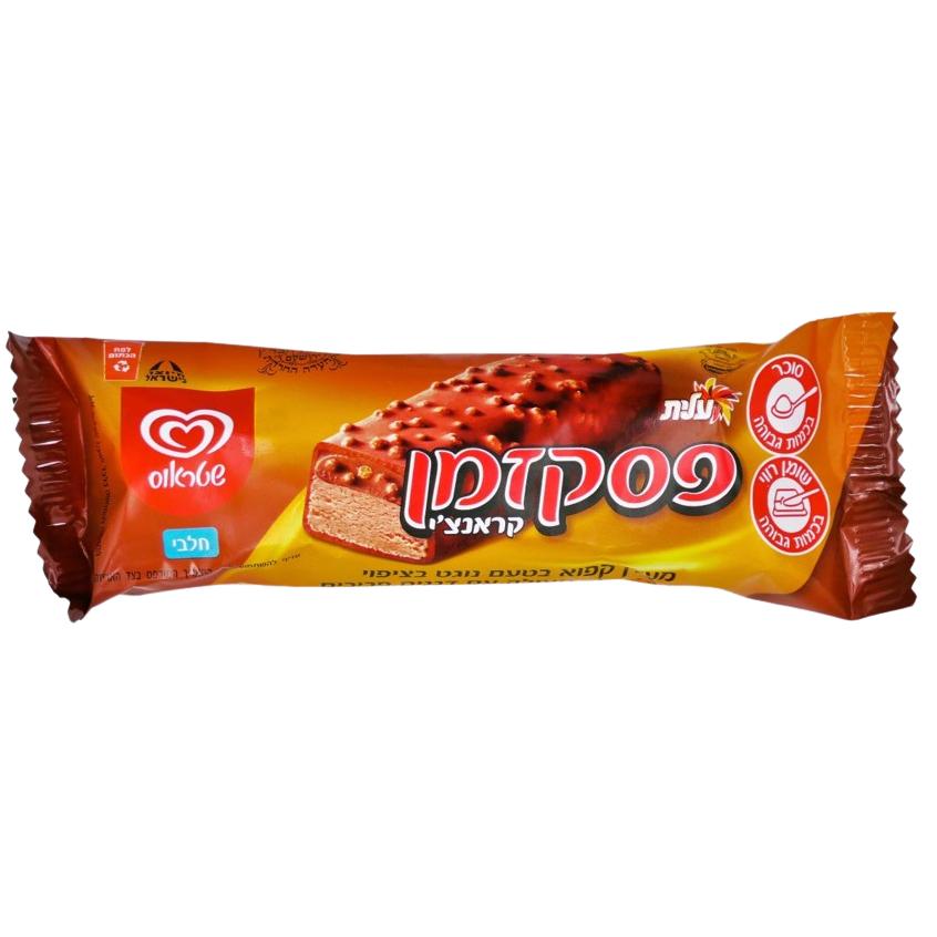 KOSHER PEZEK ZMAN ICE CREAM DAIRY CHOLOV ISROEL 85 GR.