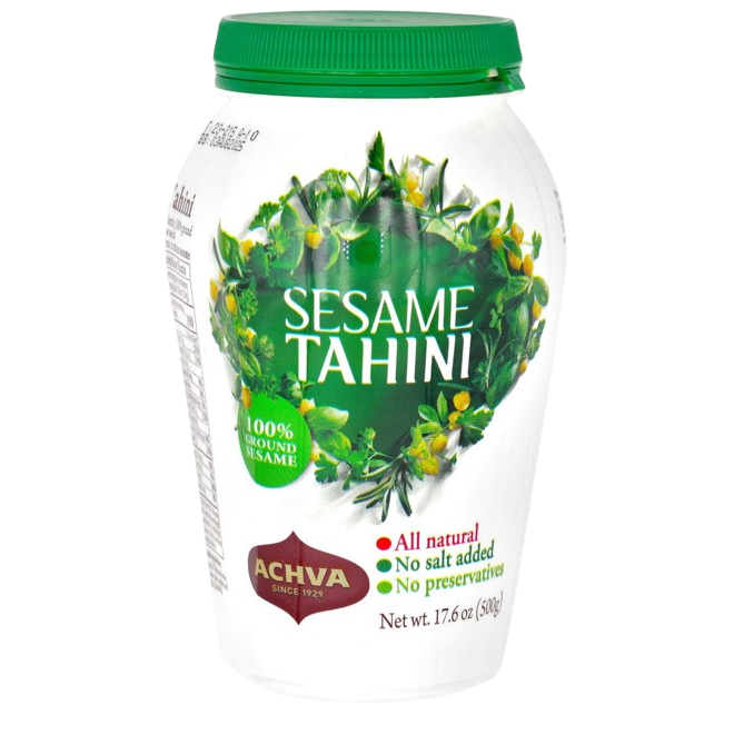 KOSHER PURE TAHINI ACHVA 500 GR.