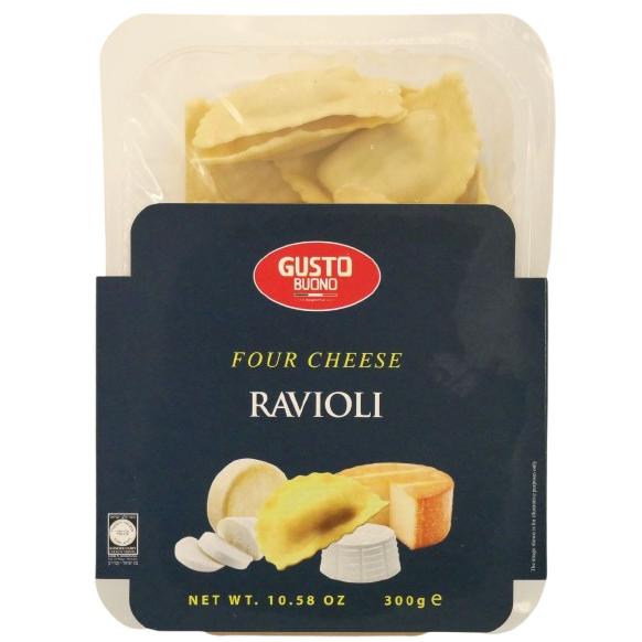 KOSHER RAVIOLI FOUR CHEESES 300 GR.