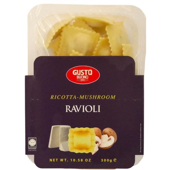 KOSHER RAVIOLI RICOOTTA & MUSHROOMS 300 GR.