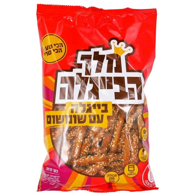 KOSHER SESAME BEIGELE STICK SNACK KING BEIGEL EN 200 GR.