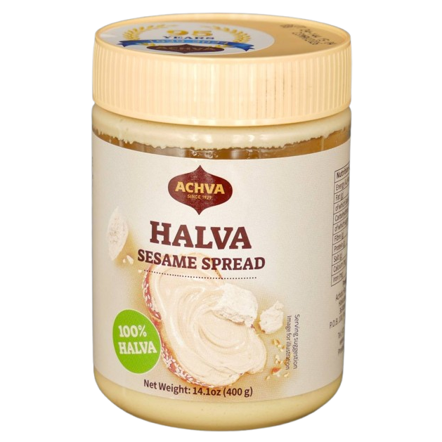 KOSHER SESAME SPREAD CREAM ACHVA 400 GR.