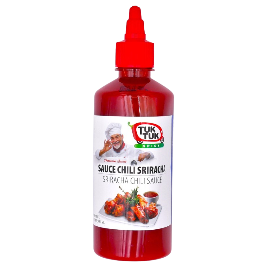 KOSHER SRIRACHA CHILI SAUCE TUK 450 ML.