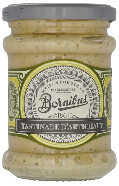 KOSHER TARTINADE D'ARTICHAUT BORNIBUS 250 GR.