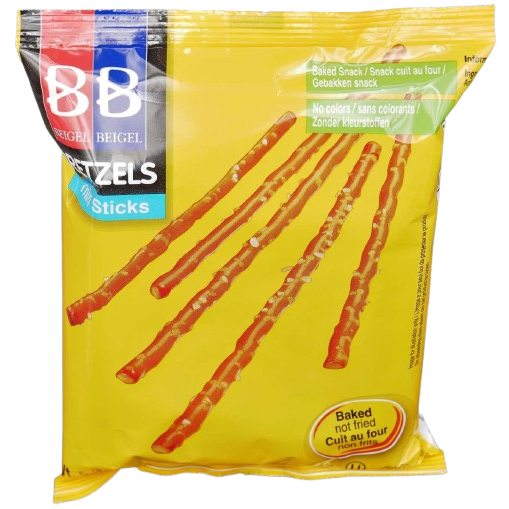 KOSHER THIN STICK PRETZELS BB 150 GR.