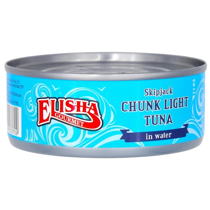 KOSHER TUNA IN WATER ELISHA KLP CRC 145 GR.