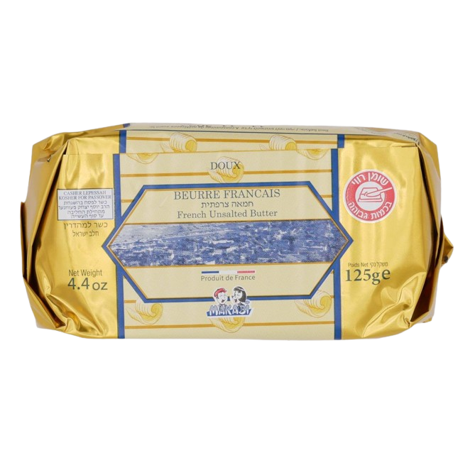 KOSHER UNSALTED BUTTER MK 125 GR.