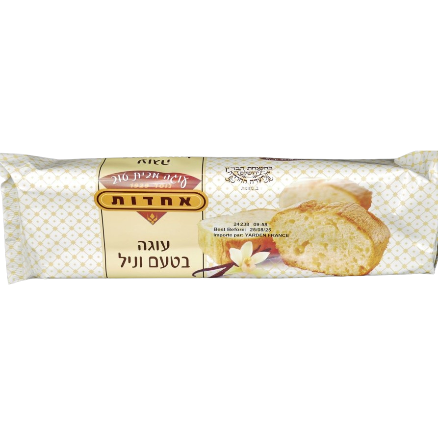 KOSHER VANILLA CAKE ACHVA 350 GR.