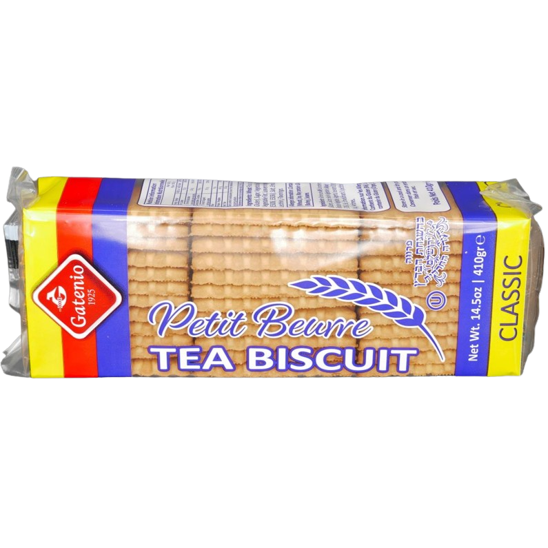 KOSHER VANILLA PETIT BEURRE BISCUITS GATTEGNO 410 GR.